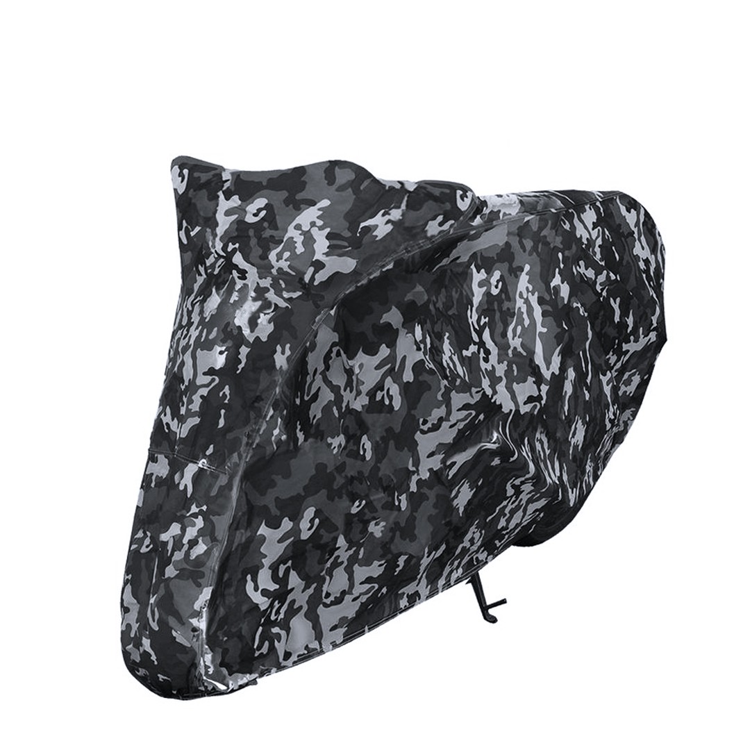 Camouflage Printed Durbale Outdoor Motorcycle Cover